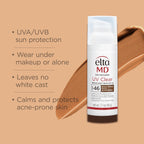 UV Clear Broad Spectrum SPF 46 Deep Tinted